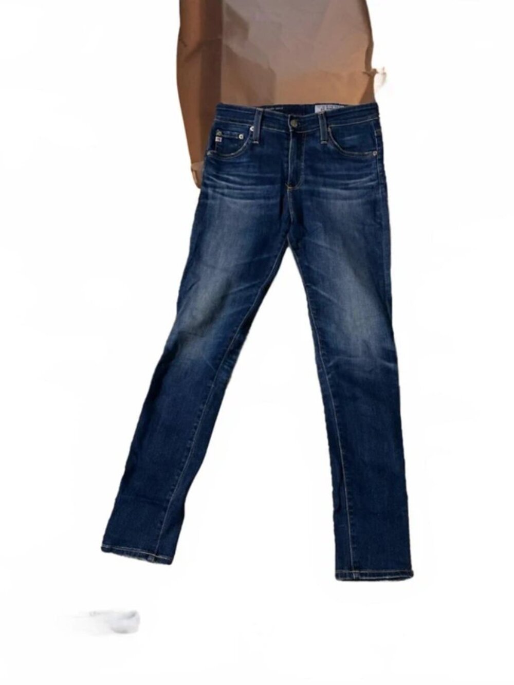 Adriano Goldschmied AG-ED Denim The Farrah Skinny Ankle High Rise Jeans Size 27R - Picture 4 of 5